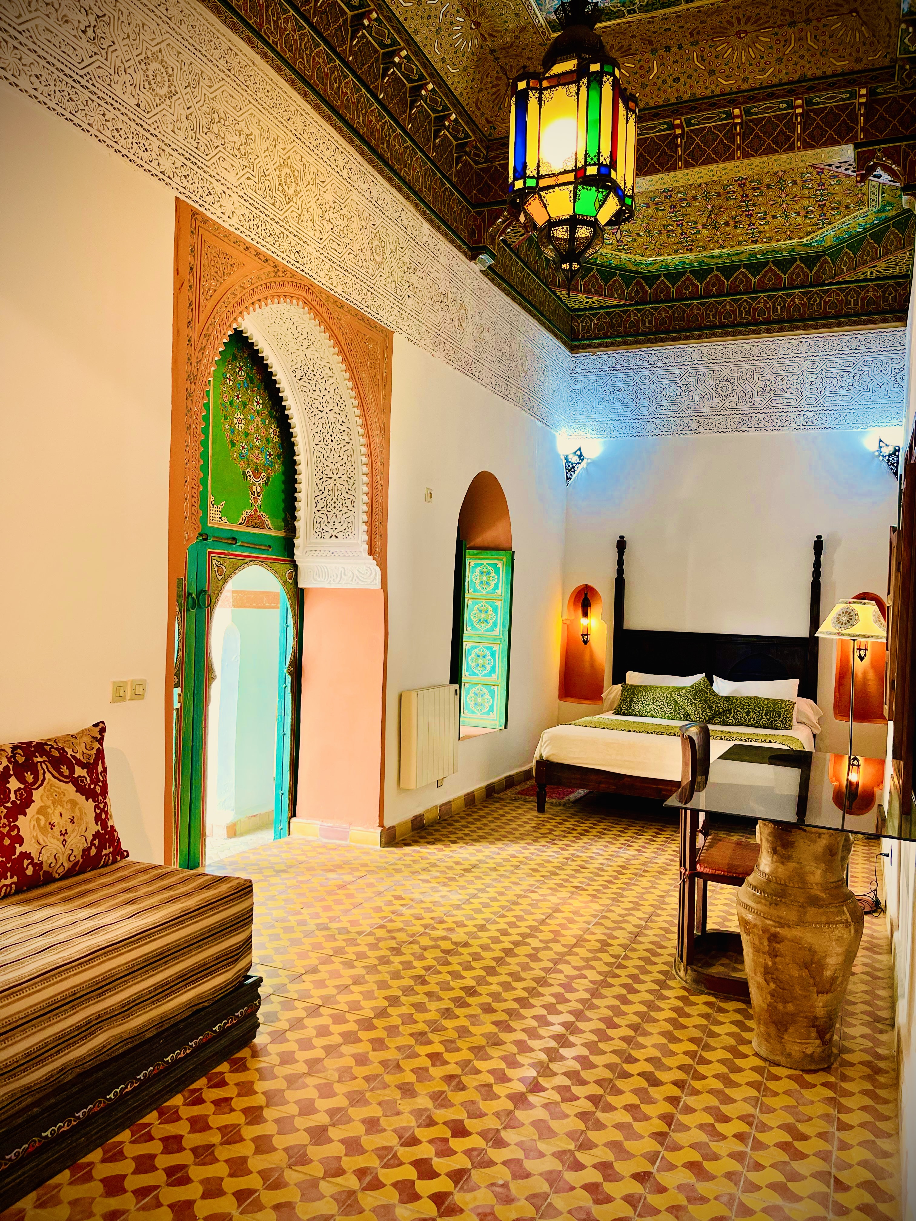 Chambre La Vie Commence à Marrakech — Chambre Deluxe Familiale